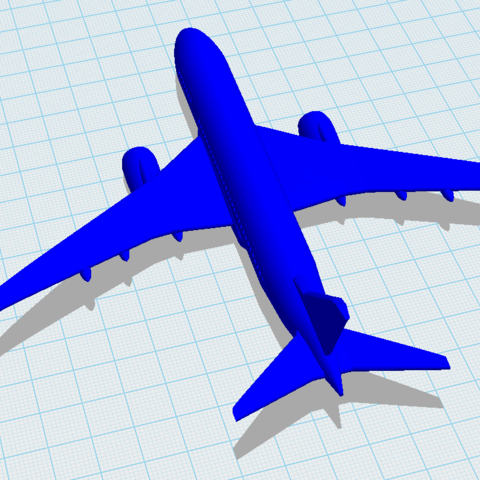 Download STL file Airplane • 3D printing template ・ Cults